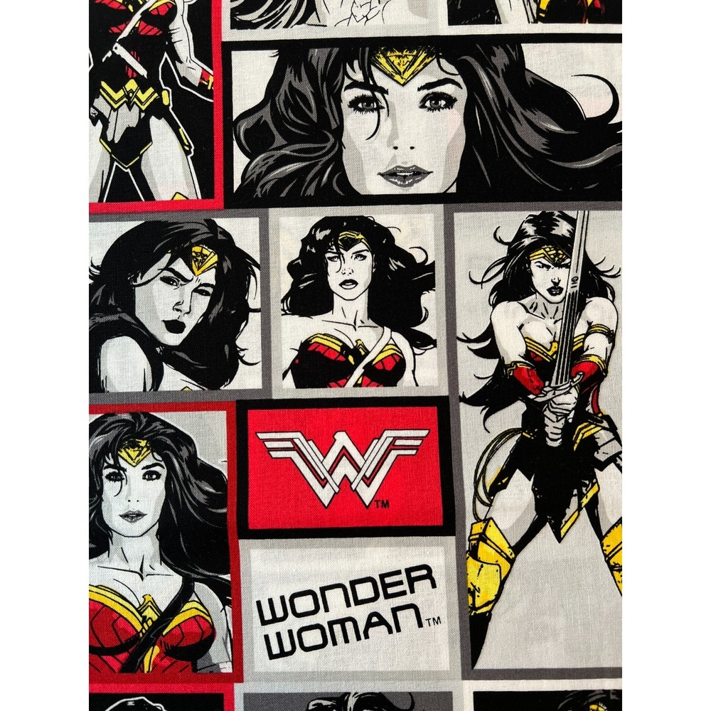 Fabric - OOP Batman v Superman: Dawn of Justice Wonder Woman Comic Con 60" x 43"